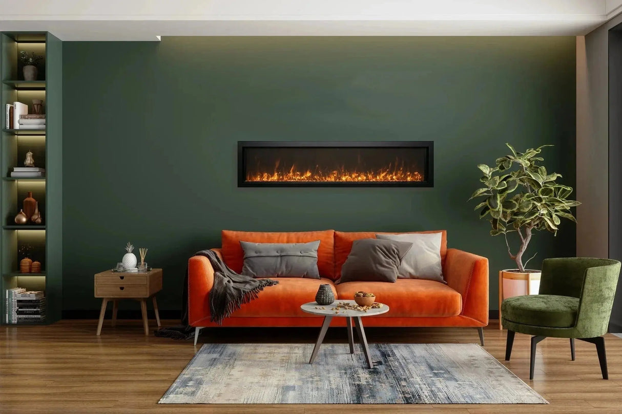 Amantii Panorama BI Extra Slim 40" Electric Fireplace BI-30-XTRASLIM