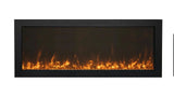 Amantii Panorama BI Slim Indoor/Outdoor Electric Fireplace BI-40-SLIM-OD-LUMINA