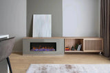 Amantii Panorama BI Slim Indoor/Outdoor Electric Fireplace BI-40-SLIM-OD-LUMINA