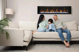 Amantii Panorama BI Slim Indoor/Outdoor Electric Fireplace BI-40-SLIM-OD-LUMINA