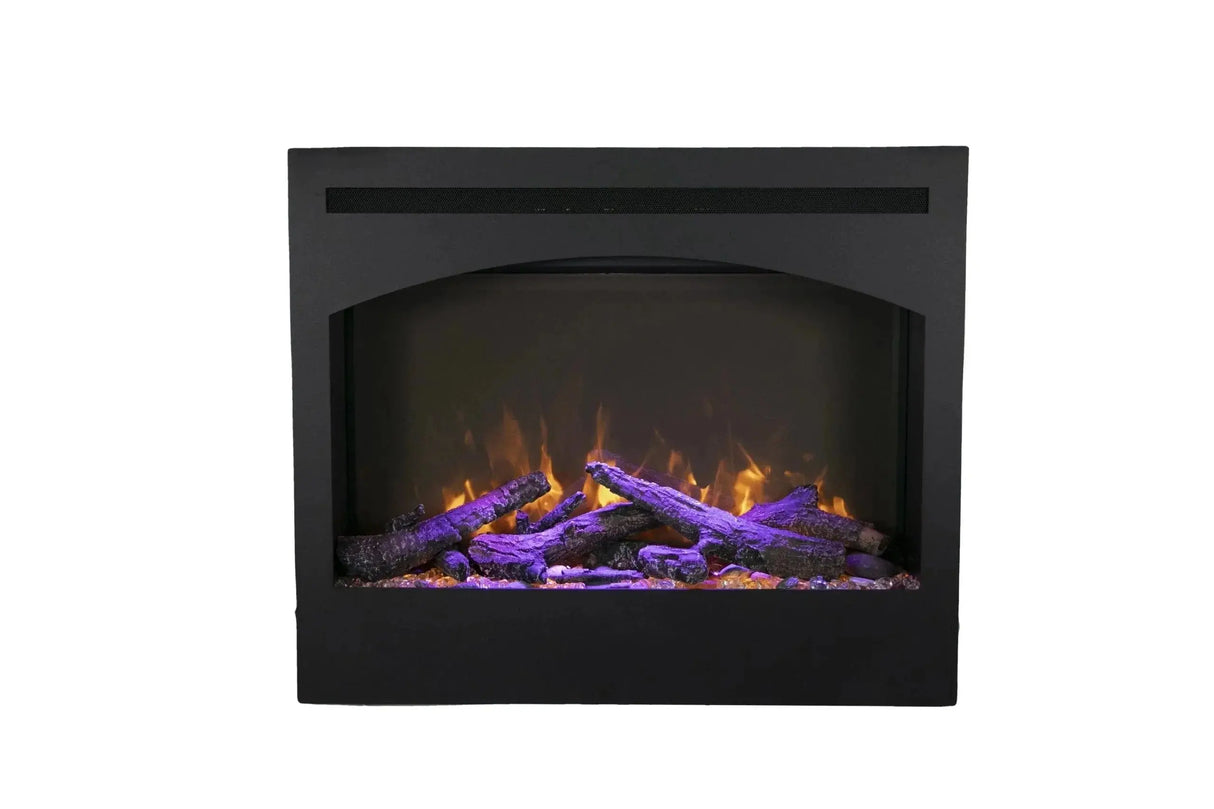 Amantii ZECL‑31‑3228‑STL Zero Clearance 31" Built-In Electric Fireplace