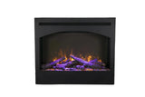 Amantii ZECL‑31‑3228‑STL Zero Clearance 31" Built-In Electric Fireplace