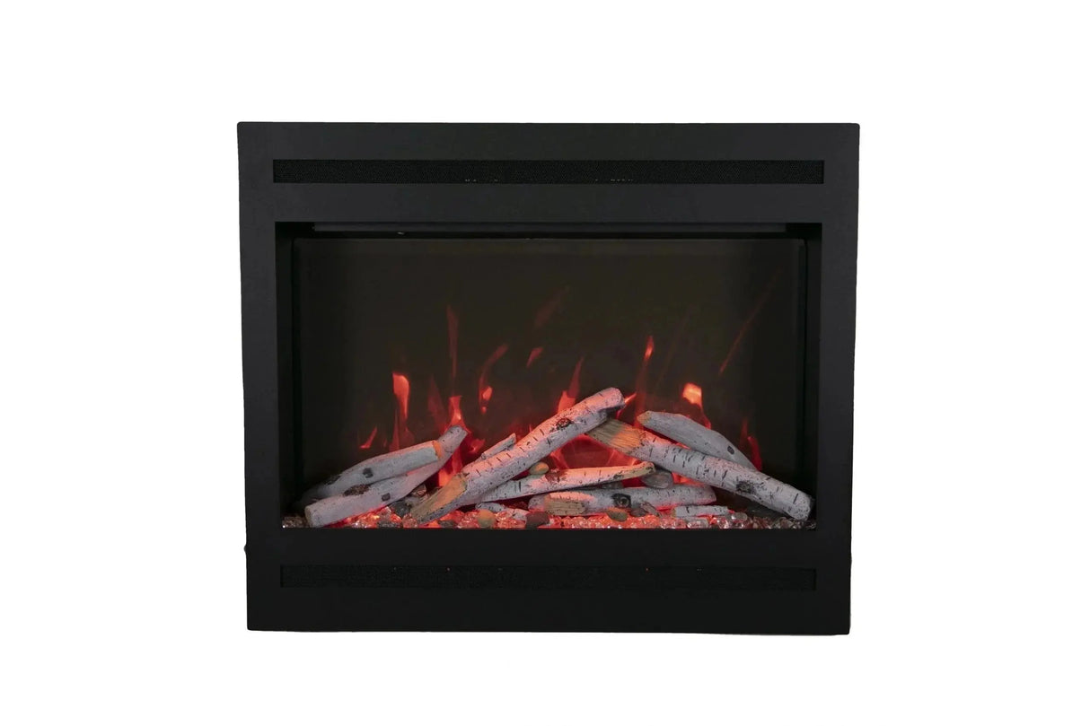 Amantii ZECL‑31‑3228‑STL Zero Clearance 31" Built-In Electric Fireplace
