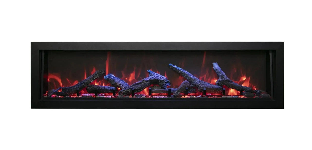 Amantii Panorama Deep 40" Indoor/Outdoor Electric Fireplace BI-40-DEEP-OD-LUMINA