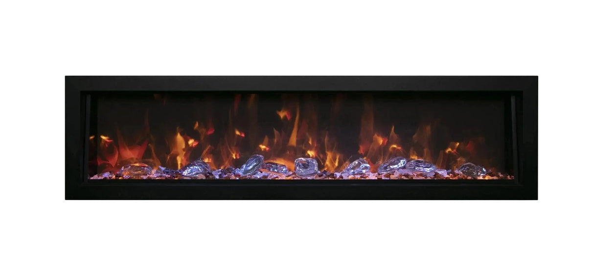 Amantii Panorama Deep 40" Indoor/Outdoor Electric Fireplace BI-40-DEEP-OD-LUMINA