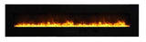 Amantii WM-FM-88-10023-BG 88" Wall/Flush Mount Electric Fireplace Glass Surround