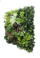 Designer Plants USA Tropical Forest Artificial Vertical Garden Wall 35" x 35" UV Resistant