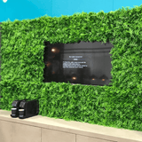 Designer Plants USA Lush Fern Artificial Green Wall 40" x 40" 11SQ FT Commercial Grade UV Resistant