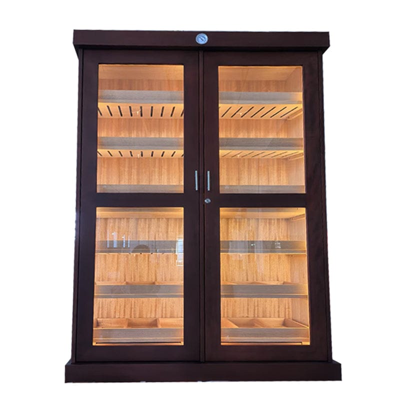 Bermuda 4,000 Count Spanish Cedar Cigar Humidor Cabinet BRMDA