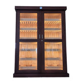 Bermuda 4,000 Count Spanish Cedar Cigar Humidor Cabinet BRMDA