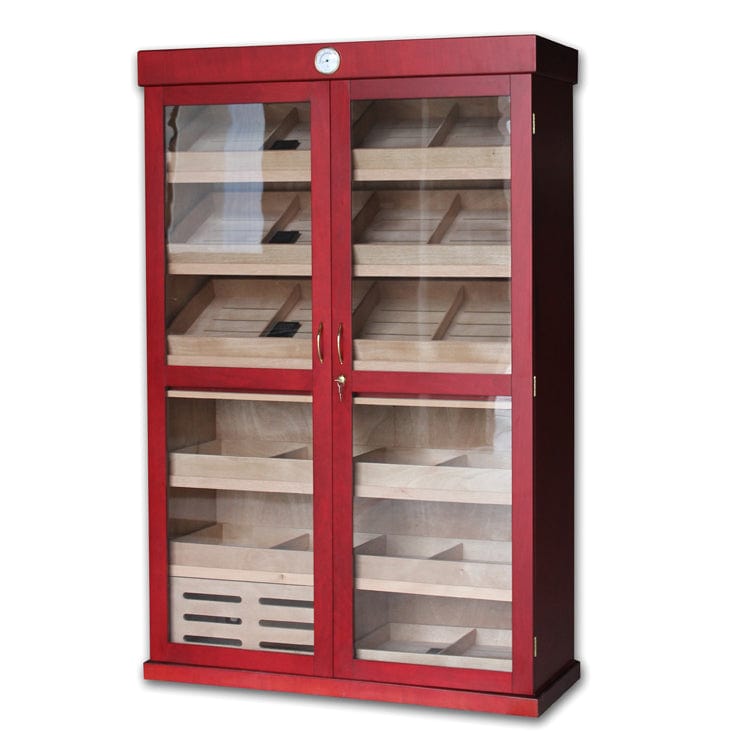 Bermuda 4,000 Count Spanish Cedar Cigar Humidor Cabinet BRMDA