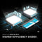 Spider Farmer SE3000 300 Watt LED Grow Light Samsung LM301H EVO Full Spectrum For 3x3FT