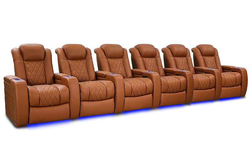 Valencia Tuscany Ultimate Luxury Leather Home Theater Seating