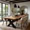 Carbon Designs The Caroline Dining Table - Wood