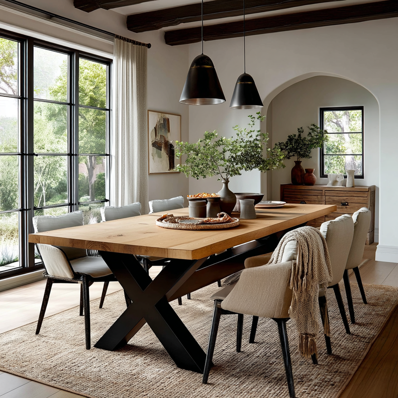 Carbon Designs The Caroline Dining Table - Wood
