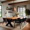 Carbon Designs The Caroline Dining Table - Wood