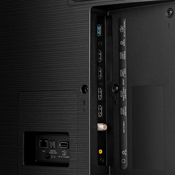 MirageVision Silver Shade Outdoor TV — 4K Weatherproof Smart TV IP55