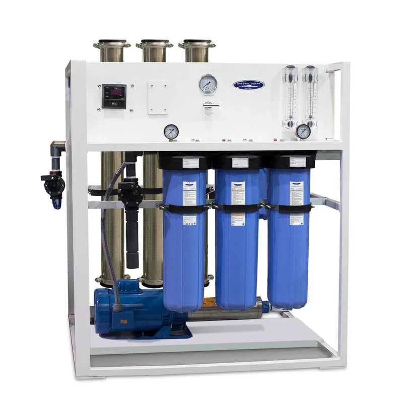 Crystal Quest Commercial Mid-Flow Reverse Osmosis System (500-7000 GPD) CQE-CO-02024C
