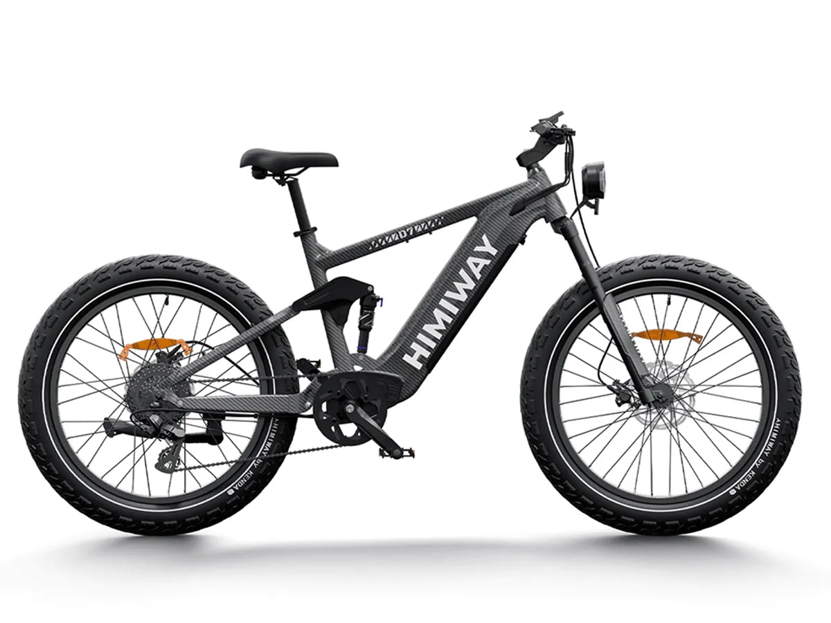 Himiway D7 Cobra 1000W Full Suspension Electric Hunting Fat Tire Bike