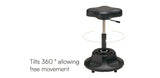 Takara Belmont YUME Stool MS-YMS Salon Stool Chair