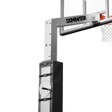 Dominator 72 XL 72" Glass Backboard Adjustable Basketball Hoop