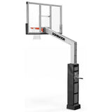 Dominator 72 XL 72" Glass Backboard Adjustable Basketball Hoop