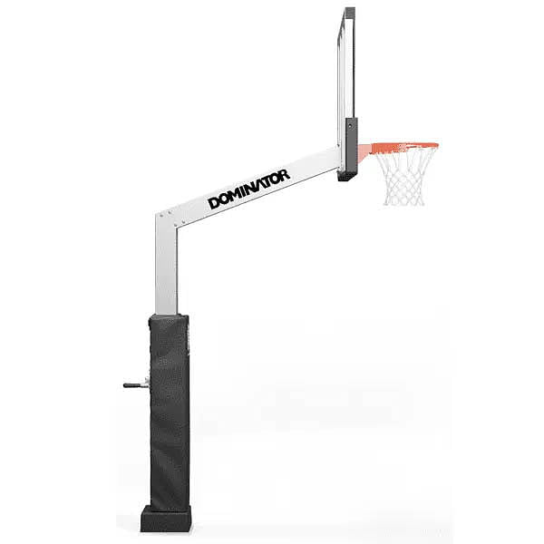 Dominator 72 XL 72" Glass Backboard Adjustable Basketball Hoop