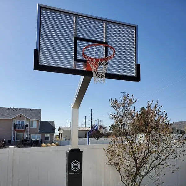 Dominator Pro 72" Aluminum Shatter-Proof Backboard Basketball Hoop