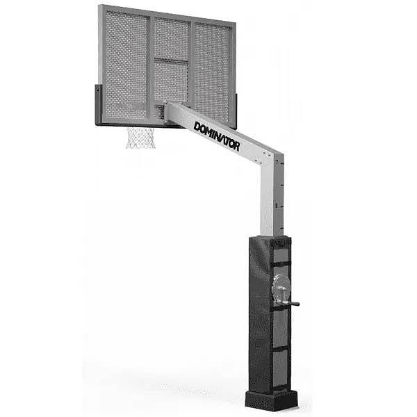 Dominator Pro 72" Aluminum Shatter-Proof Backboard Basketball Hoop