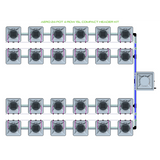 Alien Hydroponics AERO 24 Pot 4 Row Kit