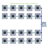 Alien Hydroponics AERO 20 Pot 4 Row Kit