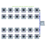 Alien Hydroponics AERO 24 Pot 4 Row Kit