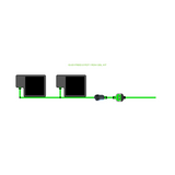 Alien Hydroponics EasyFeed 2 Pot 1 Row Kit