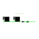 Alien Hydroponics EasyFeed 2 Pot 1 Row Kit