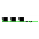 Alien Hydroponics EasyFeed 3 Pot 1 Row Kit