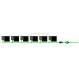 Alien Hydroponics EasyFeed 6 Pot 1 Row Kit