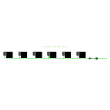 Alien Hydroponics EasyFeed 6 Pot 1 Row Kit