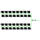Alien Hydroponics EasyFeed 32 Pot 4 Row Kit