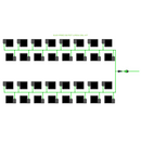 Alien Hydroponics EasyFeed 32 Pot 4 Row Kit