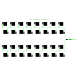Alien Hydroponics EasyFeed 32 Pot 4 Row Kit