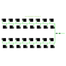 Alien Hydroponics EasyFeed 32 Pot 4 Row Kit