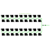 Alien Hydroponics EasyFeed 36 Pot 4 Row Kit