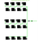 Alien Hydroponics EasyFeed 20 Pot 5 Row Kit