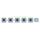 Alien Hydroponics AERO 5 Pot 1 Row Kit