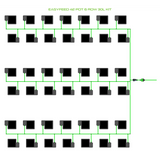 Alien Hydroponics EasyFeed 42 Pot 6 Row Kit