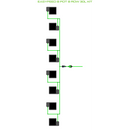 Alien Hydroponics EasyFeed 8 Pot 8 Row Kit