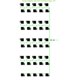 Alien Hydroponics EasyFeed 45 Pot 9 Row Kit