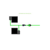 Alien Hydroponics EasyFeed 2 Pot 2 Row Kit