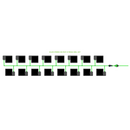 Alien Hydroponics EasyFeed 16 Pot 2 Row Kit