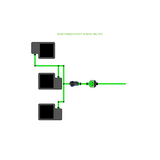 Alien Hydroponics EasyFeed 3 Pot 3 Row Kit